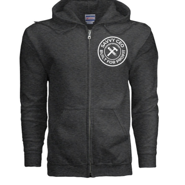 CHARCOAL HEATHER - FRONT
