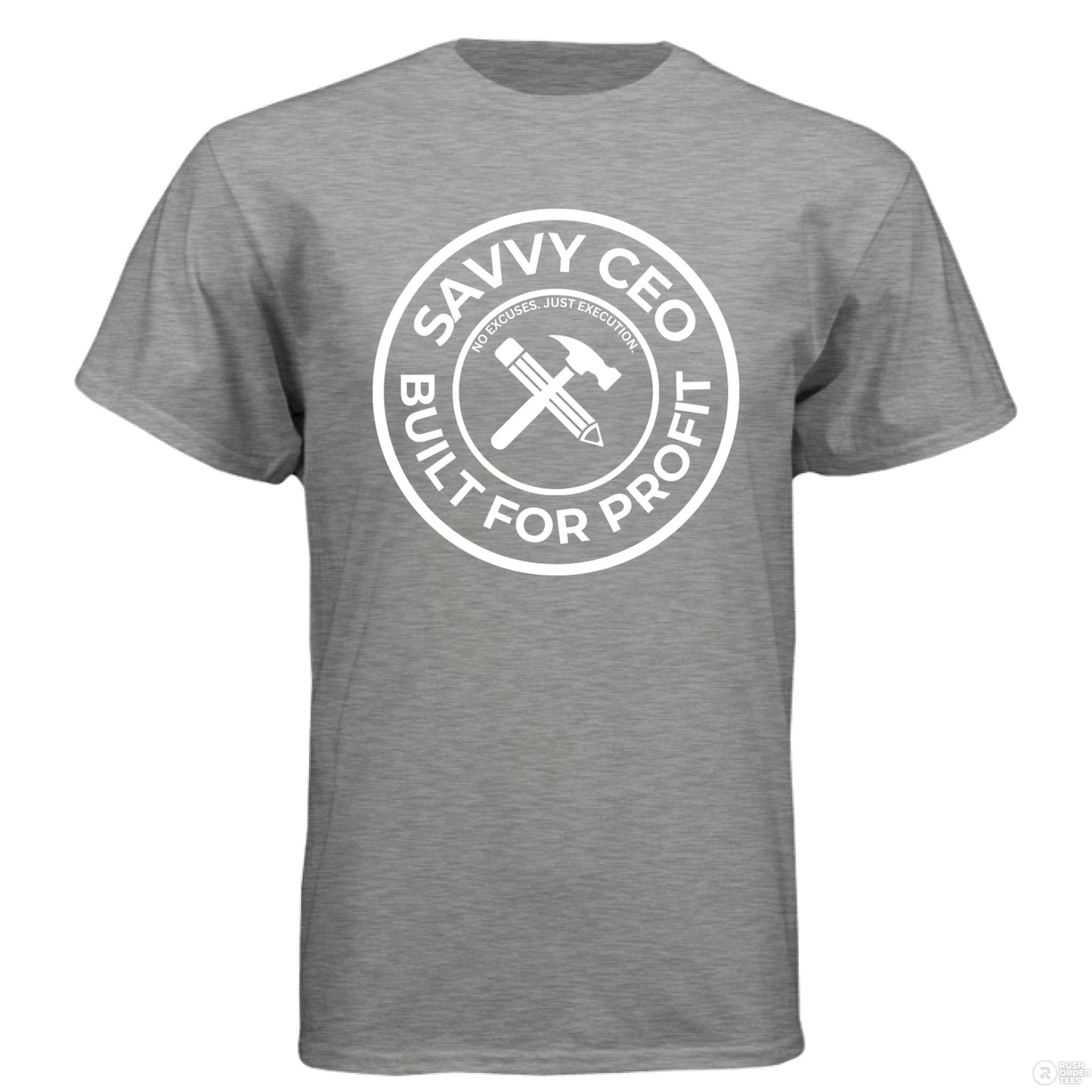 Dark Heather Grey (60/40) - FRONT